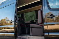 Sprinter Addons | Motorized | Bespoke Motorized Door Kit | Custom Interior | Bespoke Coach Mercedes Benz Sprinter Van Conversion | Sprinter Accessories | Sprinter Upgrades | Sprinter Add Ons | Camper Van | Adventure Van